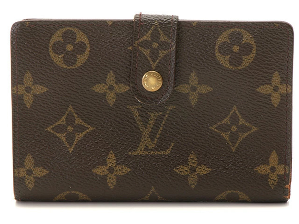 LOUIS VUITTON Wallet Portemonnaie Viennois Monogram